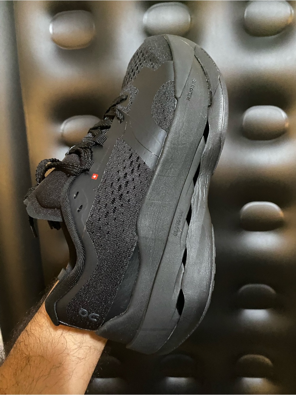 On Running Running Men's Cloudboom max Echo - Black